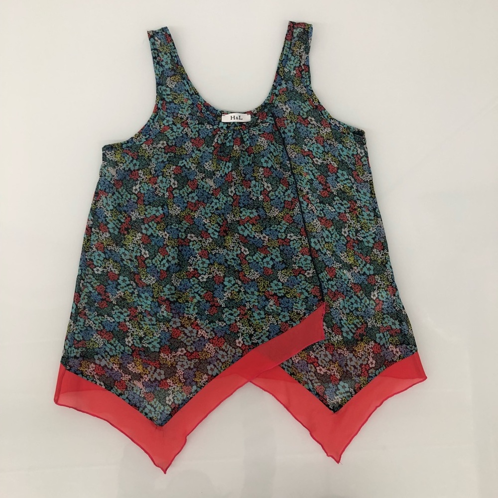 Floral H&L Top